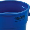 Global Industrial Round Blue, Plastic 240464BL